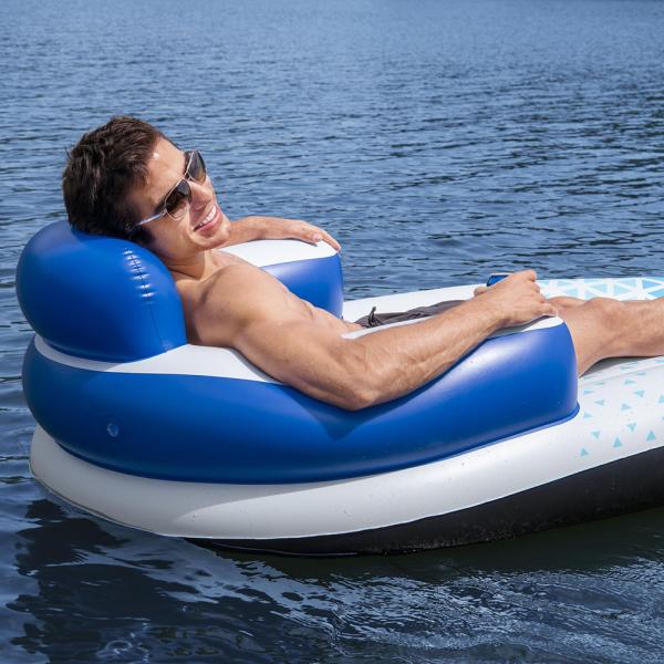Oppblåsbar Bademadrass Indigo Wave