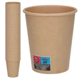 Pappkopper Brun 23 cl 50-pakning