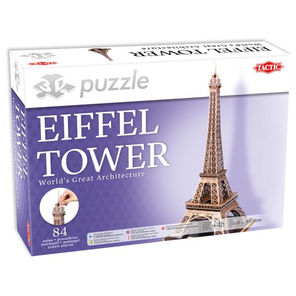 3D Puslespill Eiffeltårnet