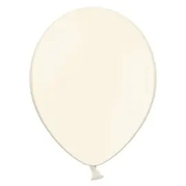 Små Lyse Pastell Crème Hvite Latexballonger 100-pakning