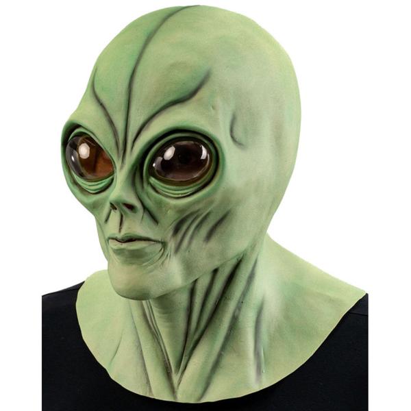 Alienmaske Grønn