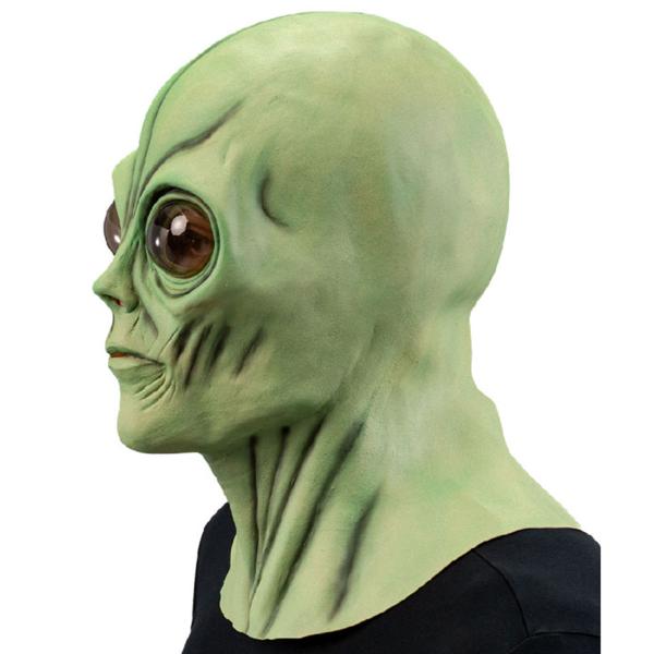 Alienmaske Grønn