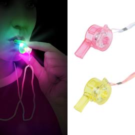 Fl&oslash;yte med LED
