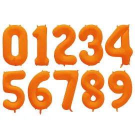 Tallballong Neonoransje