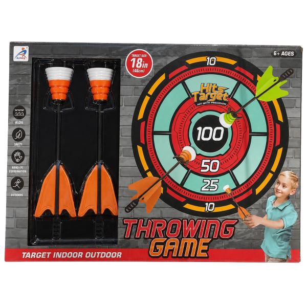 Dartskive med Dartpiler for Barn 46 cm 6+ år