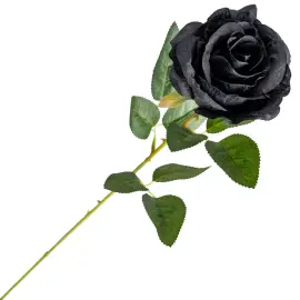 Kunstig Rose Svart