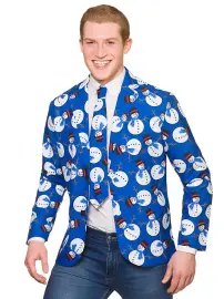 Juleblazer og Slips Snømenn