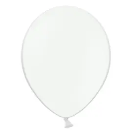 Små Pastell Hvite Latexballonger 100-pakning