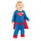 Superman Kostyme med Kappe Barn 12-18 mån