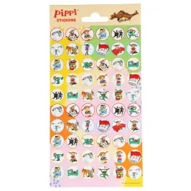 Pippi Klistremerker 60-pakning