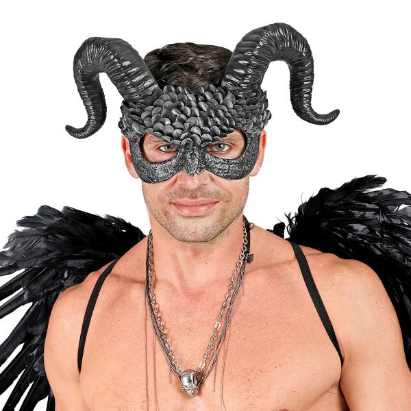Commedia Dell'arte Demon Halvmaske