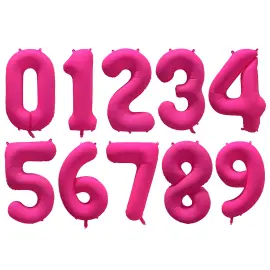 Tallballong Neonrosa