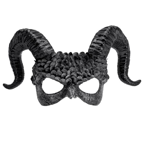 Commedia Dell'arte Demon Halvmaske