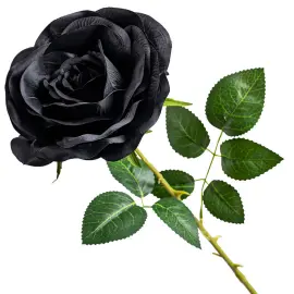 Kunstig Rose Svart
