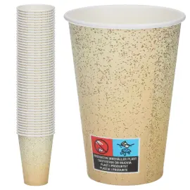 Pappkopper Champagne 21 cl 50-pakning