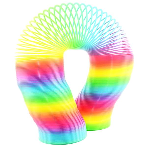 Regnbuefarget Stor Slinky