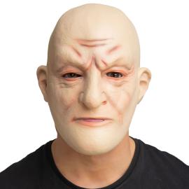 Latexmaske Tøff Skallet Mann