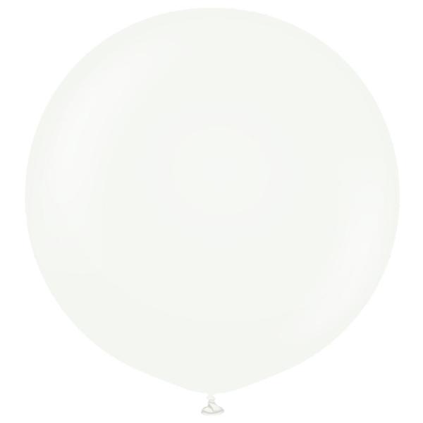Latexballonger Hvit 90 cm 2-pakning