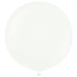 Latexballonger Hvit 90 cm 2-pakning