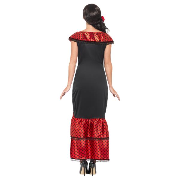Flamenco Kjole Kostyme