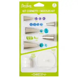 Spr&oslash;ytesett S&oslash;lv/Hvit 7-pakning