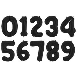 Tallballong 4 Svart Matt Metallic