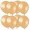 Latexballonger Metallic Gull 13 cm 25-pakning