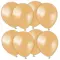 Latexballonger Metallic Gull 13 cm 25-pakning