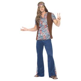 Hippie Mann Kostyme Large