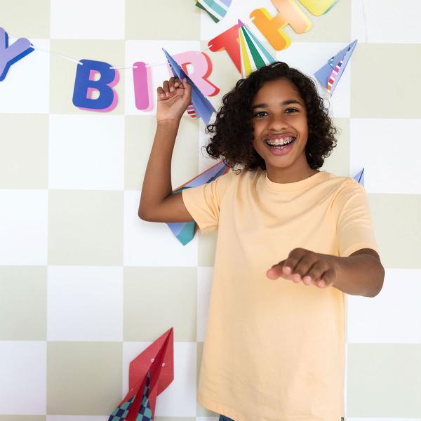 DIY Papirfly Stripetastic 12-pakning