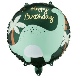 Folieballong Happy Birthday Dinosaur 35 cm