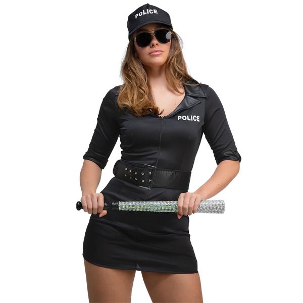 Politibatong med Strass