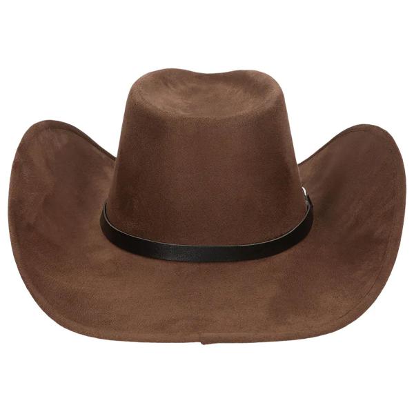 Ville Vesten Brun Cowboyhatt