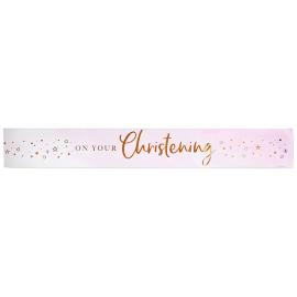 Banner On Your Christening Lyserosa