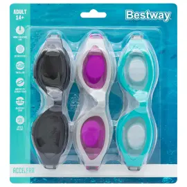 Sv&oslash;mmebriller Accelera 3-pakning