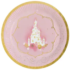 Prinsesse For En Dag Papptallerkener