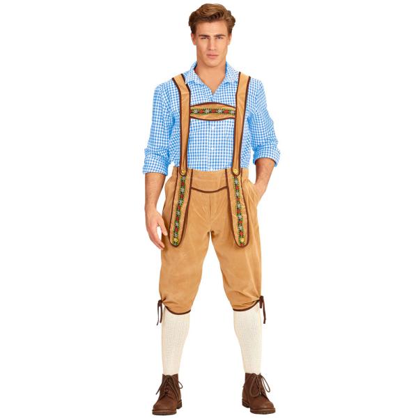 Beige Lederhosen Oktoberfest