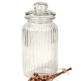 Glasskrukke med Lokk 1,3L