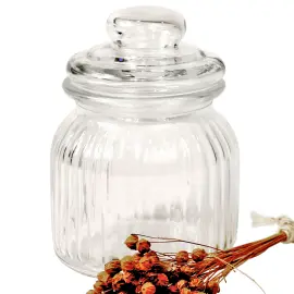 Glasskrukke med Lokk 0,7L