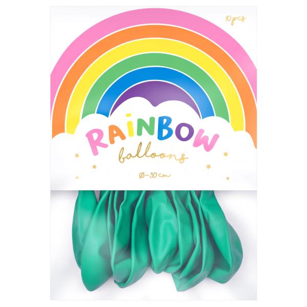 Rainbow Latexballonger Pastell Mintgrønne