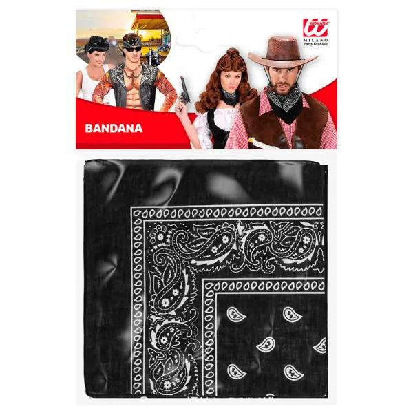 Svart Bandana