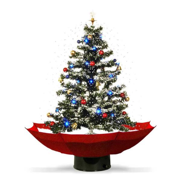 Snøende Juletre