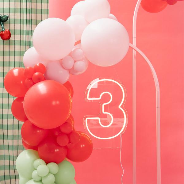 LED Neon Tall Hvit 50 cm