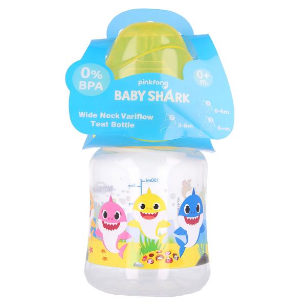 Baby Shark Justerbar Tåteflaske Liten