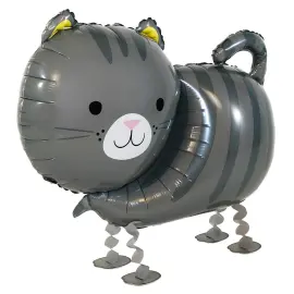 Airwalker Katt Folieballong