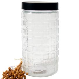 Glasskrukke med Skrulokk 1,6L