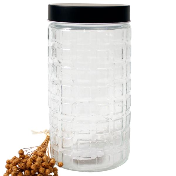 Glasskrukke med Skrulokk 1,6L