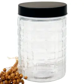 Glasskrukke med Skrulokk 1,2L