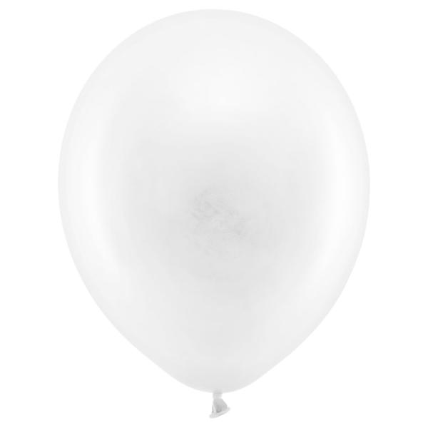 Rainbow Latexballonger Pastell Hvite