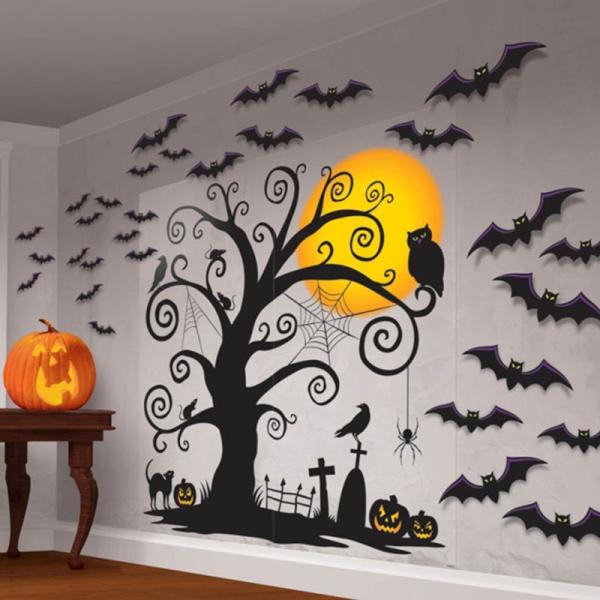 Halloween Veggpynt